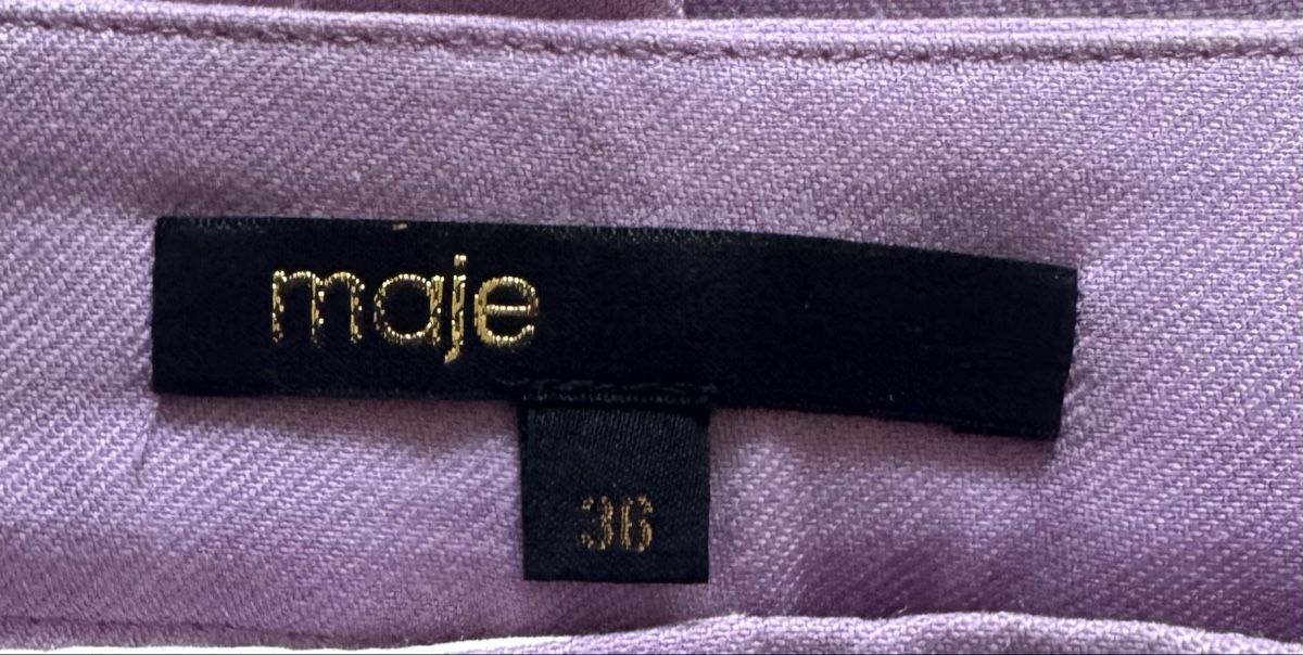 Maje Pantaloni: MAJE straight leg trousers – Nuovo (secondo la descrizione) da Paradiso venduto da Edith_store 2