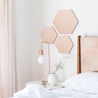 Hexagon Alu-Dibond 3er Set je 35x30cm (neu, UVP 67.90 Fr.)