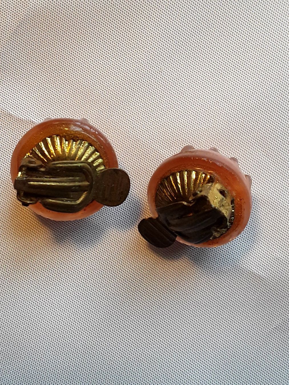 Murano Orecchini pendenti & Orecchini a lobo: Vintage MURANO rosa Ohrclips ca 1930-40 – Usato da Zürich venduto da helsan 4
