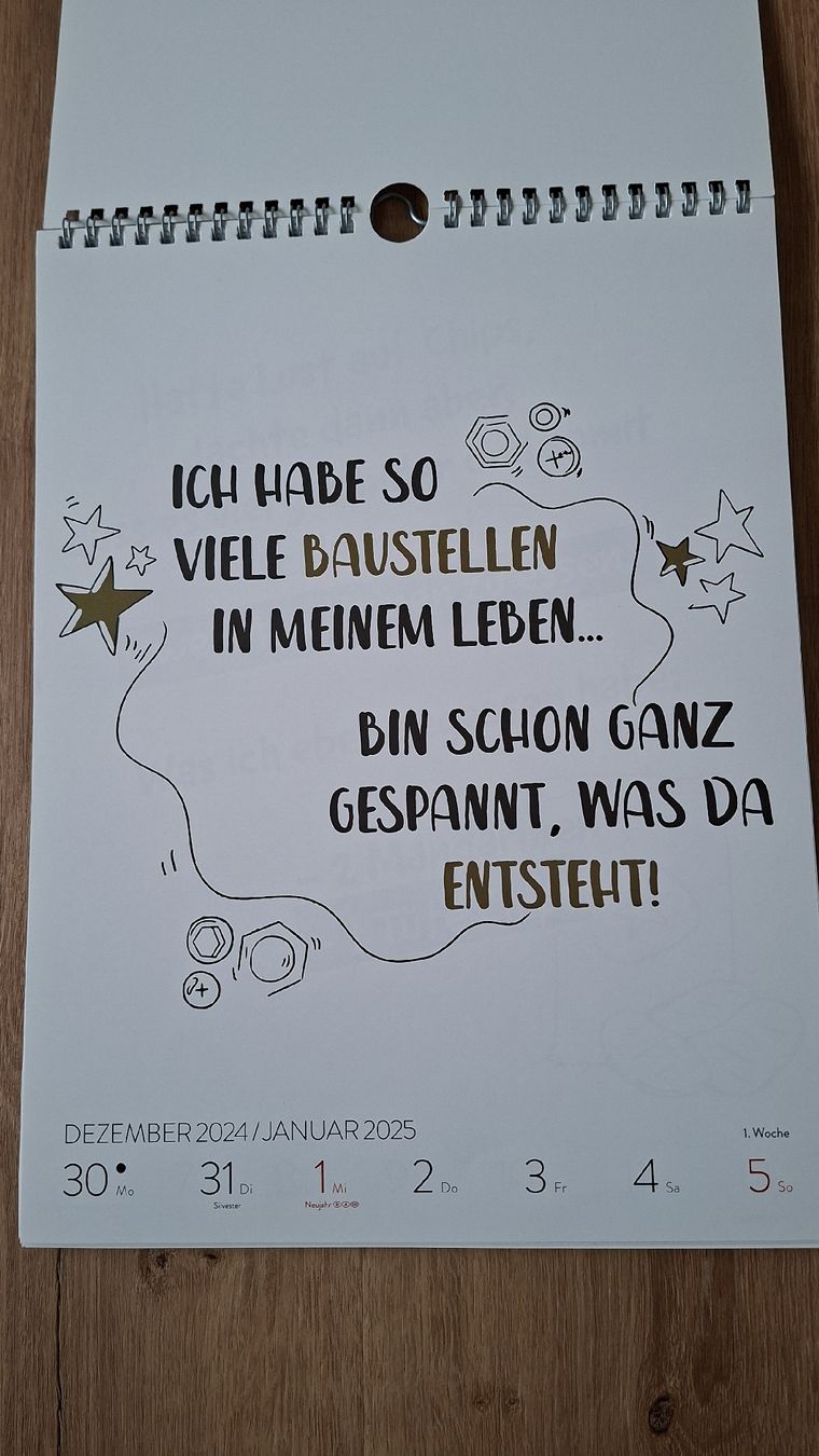 Kalender 2025 Mit Spruchen