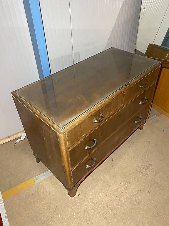 Kommoden: Ancienne Commode en bois avec miroir – Gebraucht aus Chamoson von a_laroyale 2