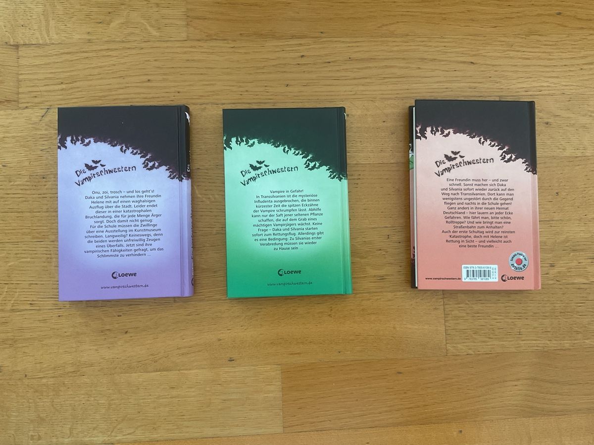 Livres: Die Vampirschwestern Bücher 3 Stck. – Neuf (Voir description) à Wallisellen par gartenzwerg_73 1