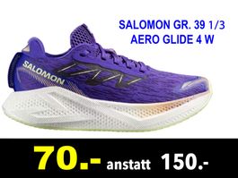 🔴 Laufschuhe SALOMON GR. 39⅓ AERO GLIDE 4 W /450B