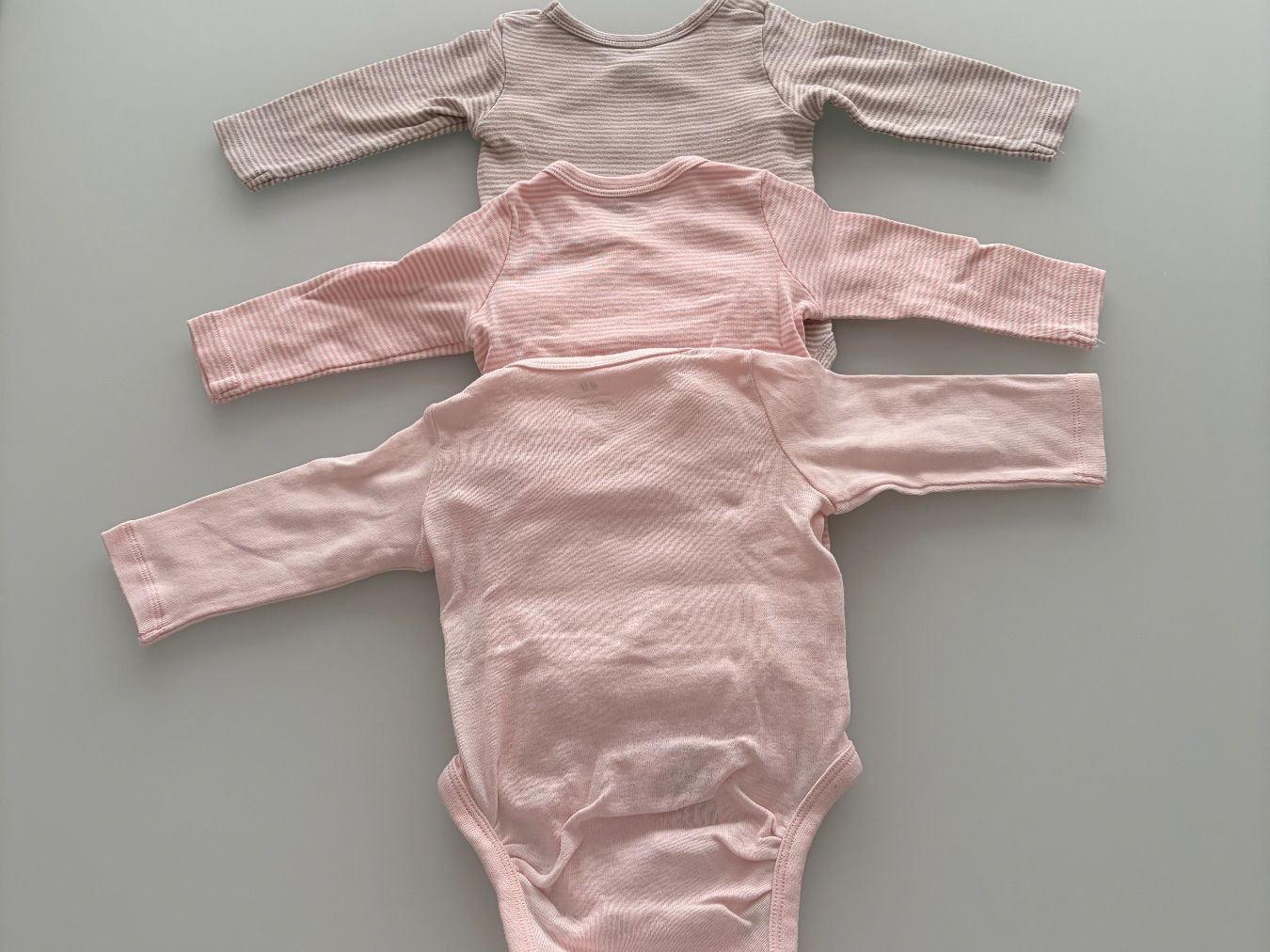 H&M Lotti & Set di vestiti: 3er Set H&M Wickelbodys, Gr. 56 – Usato da Lohn-Ammannsegg venduto da LaCoLiNe 1