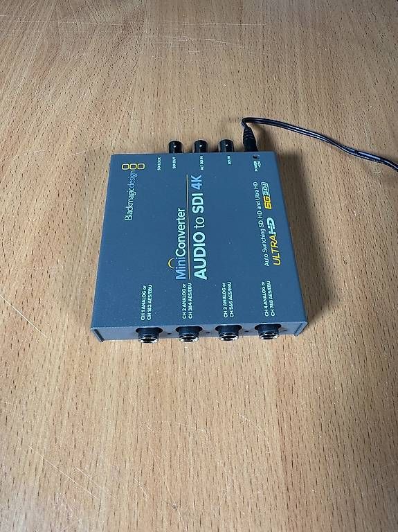 Blackmagic Convertitori: Blackmagic Design Mini Converter Audio to SDI 2 – Usato da Spreitenbach venduto da samsbird 1