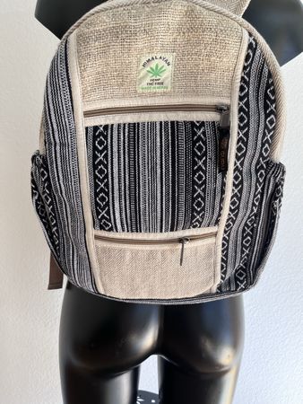 Rucksack Himalayan Hanf schwarz weiss gemustert