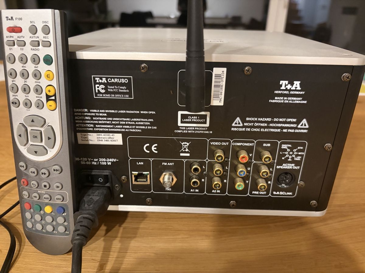 T+A Sistemi audio & multimediali: T+A Caruso – Difettoso da Therwil venduto da domandi 5