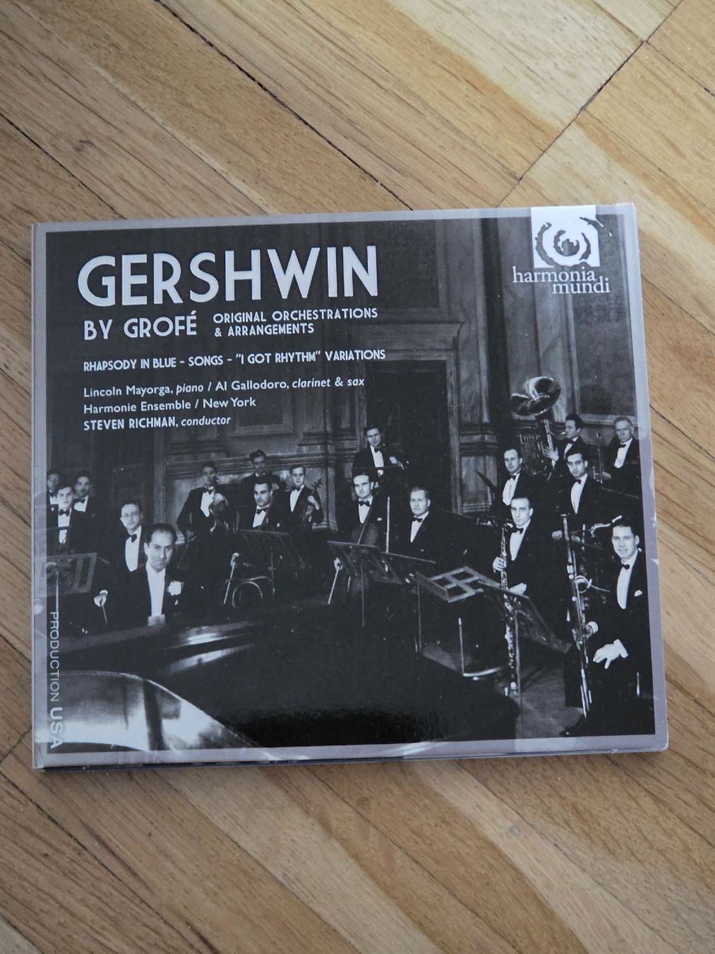 CD: CD: Gershwin by Grofe Symphonic Jazz; Harmonie Ensemble – Usato da Aesch BL venduto da immon
