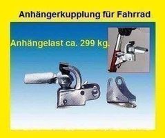 Fahrrad-Anhängerkupplung Rahmenbefestigung