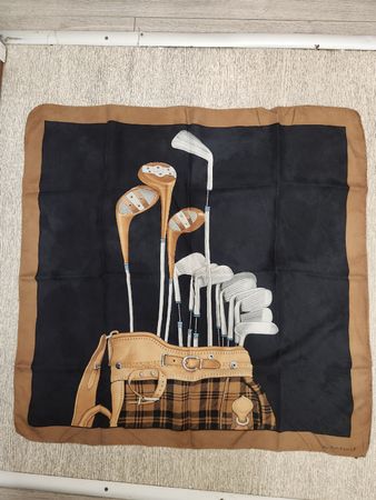 Foulard Soie Vintage Golf Bag