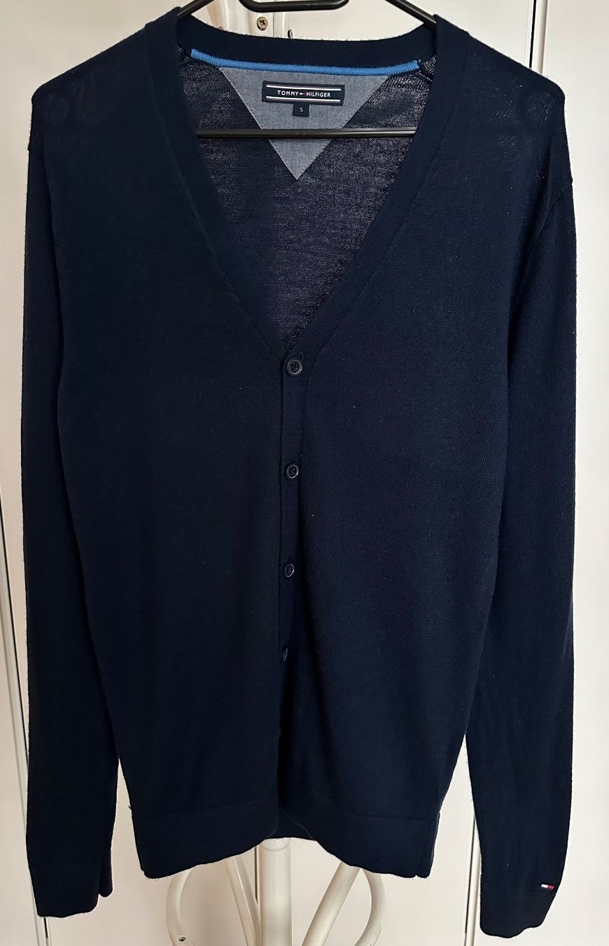 Tommy Hilfiger Maglioni & Felpe: Tommy Hilfiger Sweatshirt Cardigan Herren Pullover Wolle – Usato da Zürich venduto da dr.sisi 3