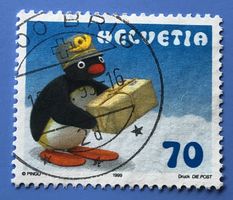 Nr.964 Klein-Pingu GESTEMPELT Sonderpostmarken 1999 Brig  