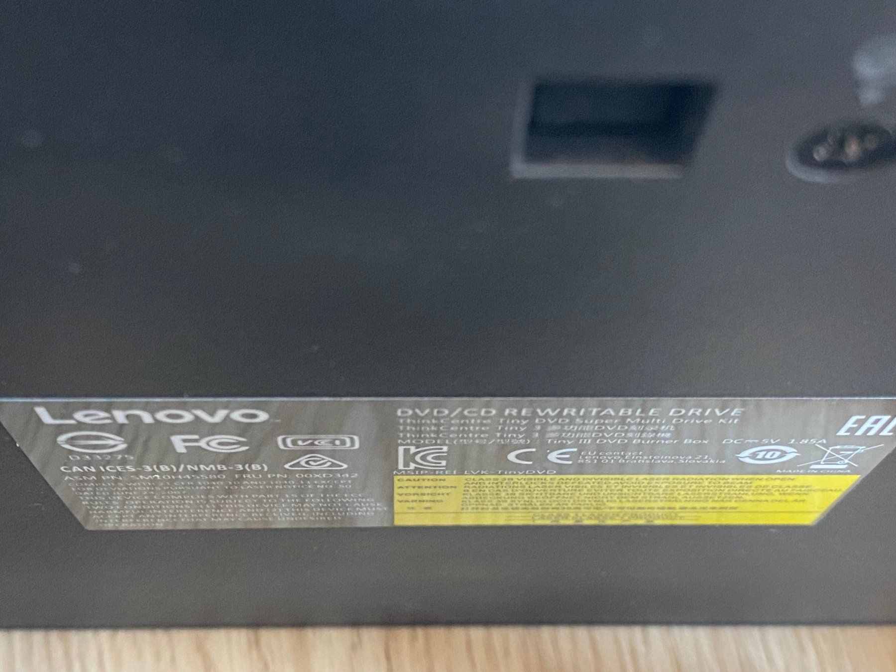Lenovo PCs: Lenovo ThinkCentre Tiny USB DVD-Brenner inkl. Tiny Halterung – Gebraucht aus Wetzikon ZH von BackToRetro 8