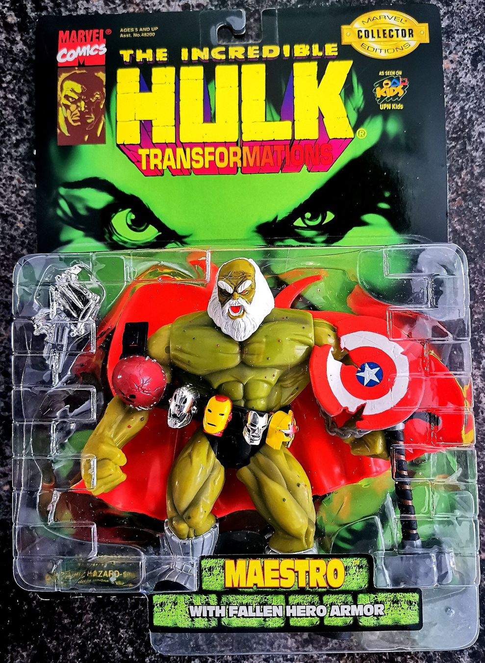 Marvel Statuette: Hulk Transformations 1997 Action Figuren Marvel Comics – Nuovo e nell'imballaggio originale da Rorschach venduto da Actionvintage789 1