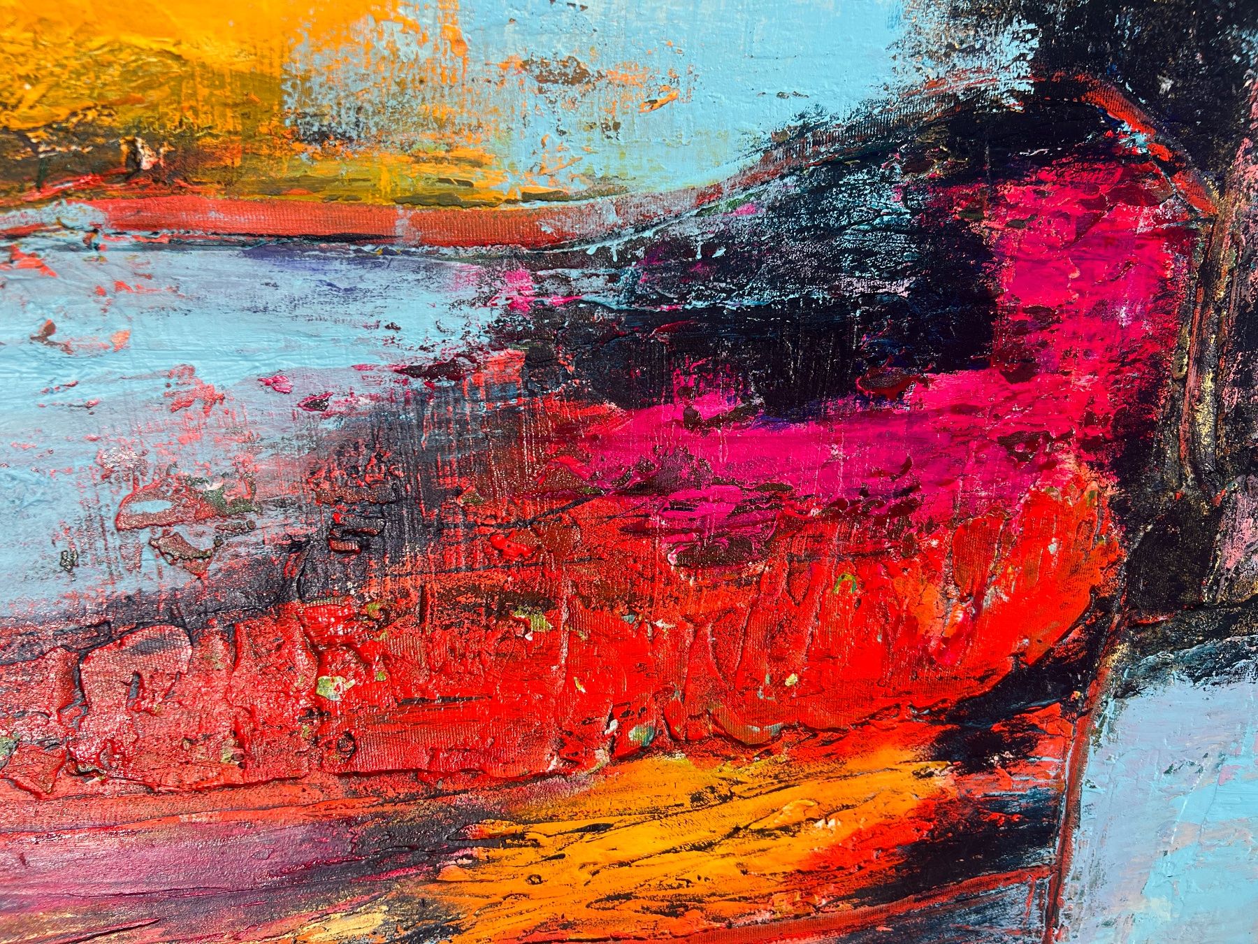 Dipinti: "Gap" 60x80x3,5 cm Gemälde – Nuovo e nell'imballaggio originale da Kreuzlingen venduto da eszanza 5