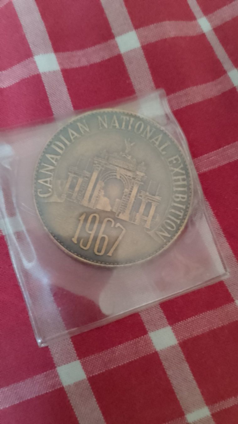 Alle Münzen: Canada National Exhibition 1967 – Gebraucht aus Basel von mus_27md