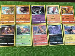 10 Poké Mon Karten