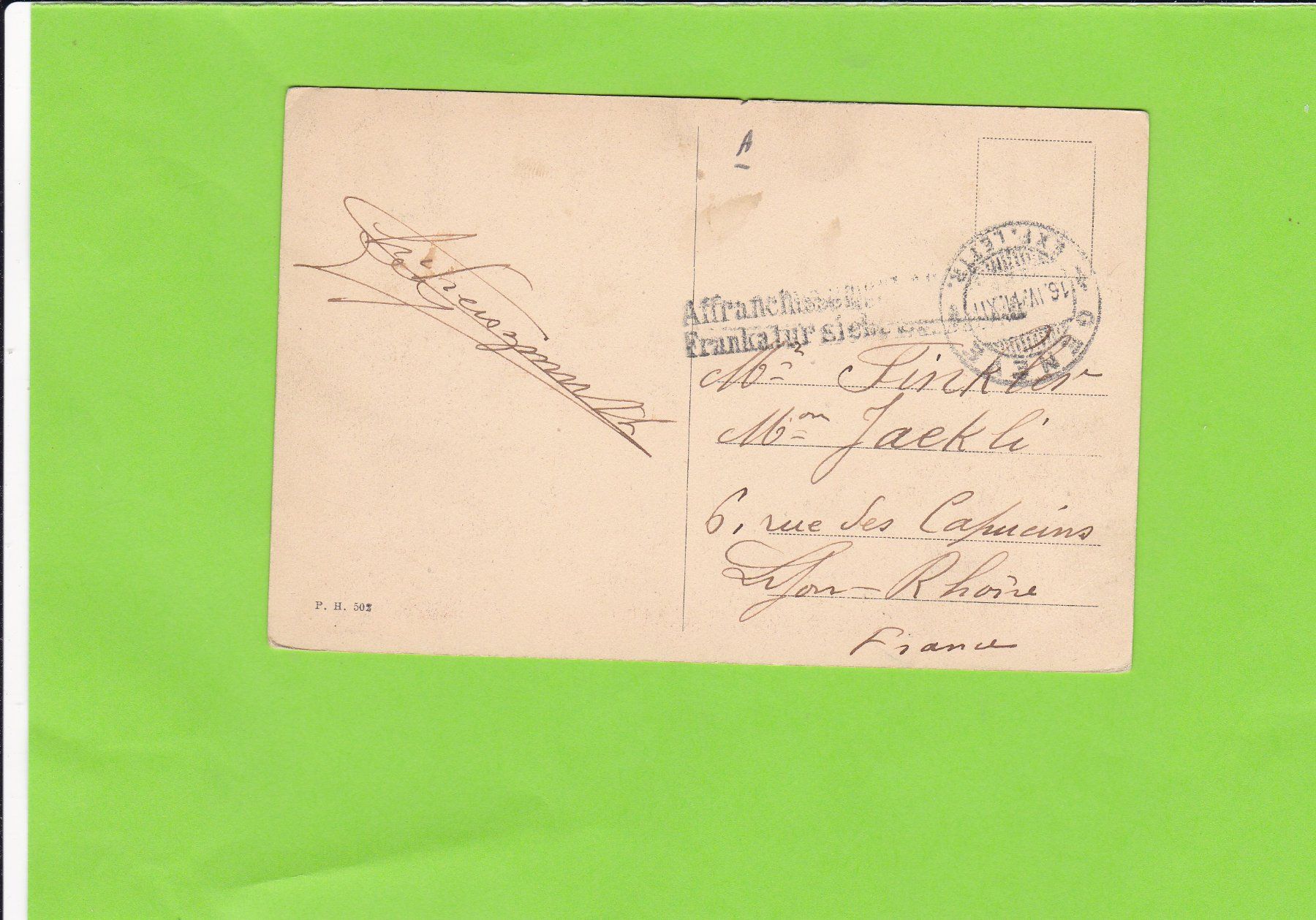 Cartoline postali: Genève-Le Jet d'eau – Usato da St. Peterzell venduto da neckertal 1