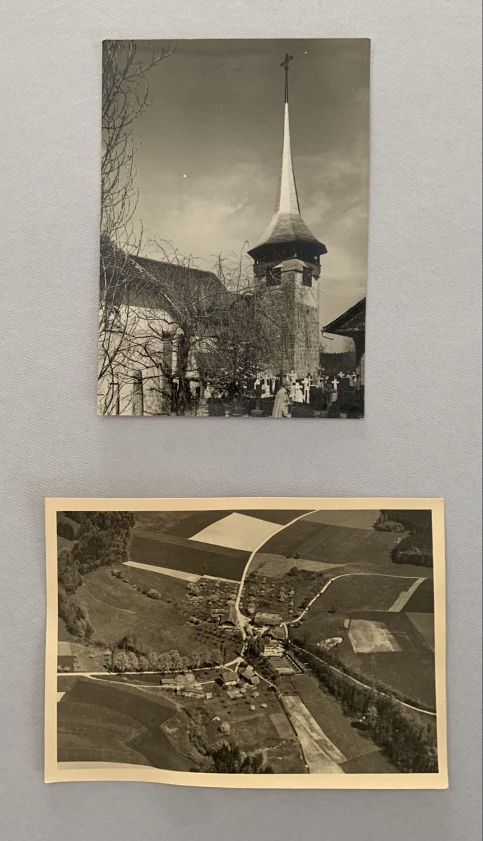 Cartoline postali: Ansichtskarten/Photos Schweiz - Bösingen FR – Usato da Düdingen venduto da polytropon_5