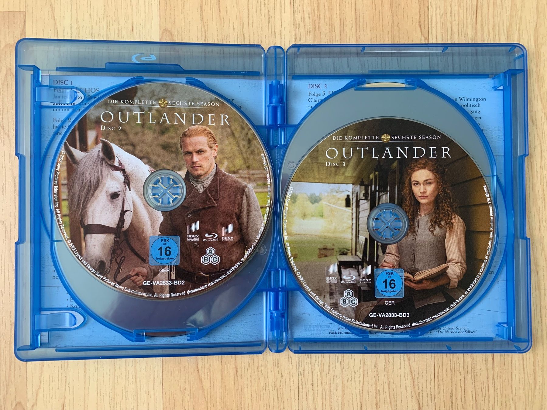Tutti i DVDs: Outlander - Staffel 6 (Blu Ray) – Usato da Sissach venduto da BeetleMouse 2
