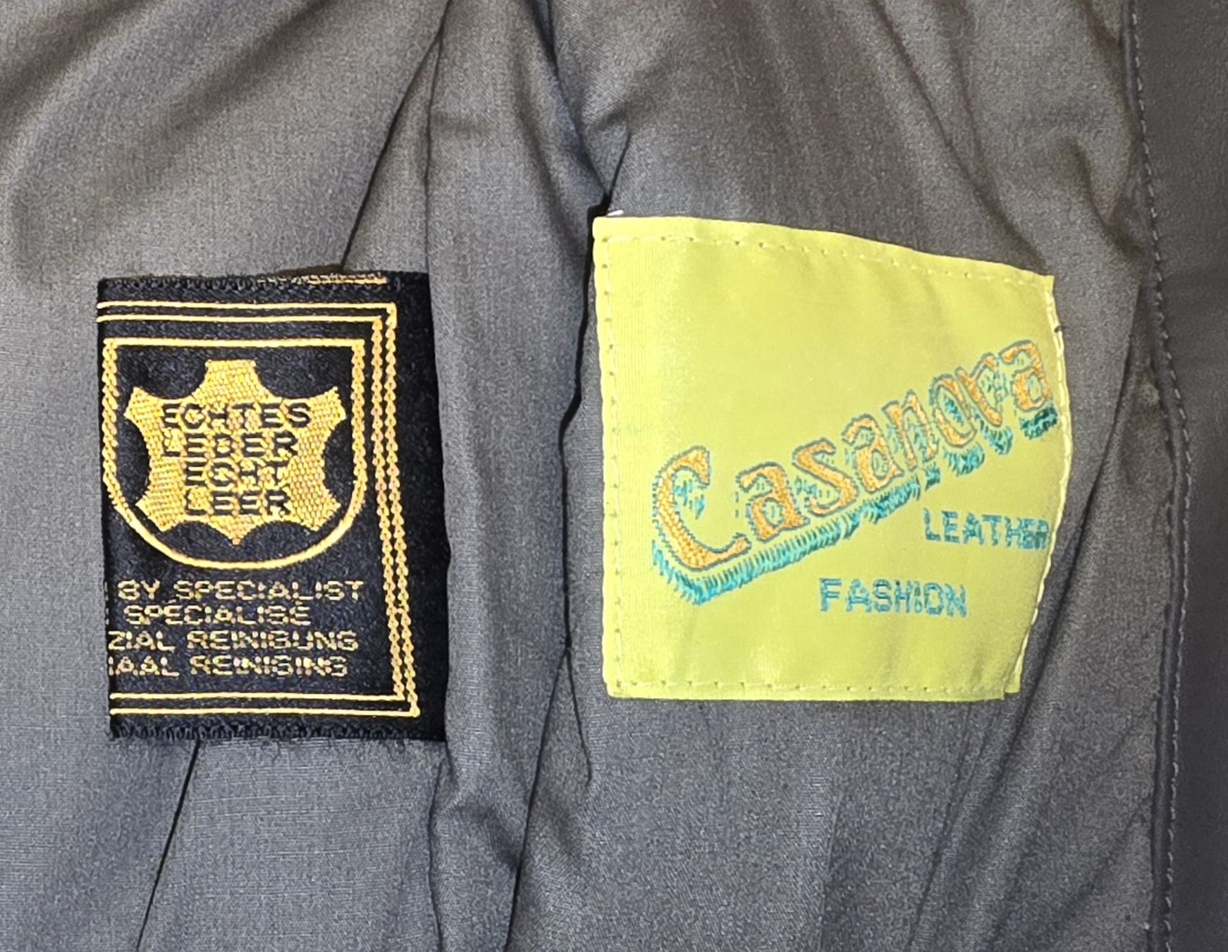 Giacche: Vintage Casanova,echt  Lederjacke, Grösse 38 – Usato da Gelterfingen venduto da charly3333 7