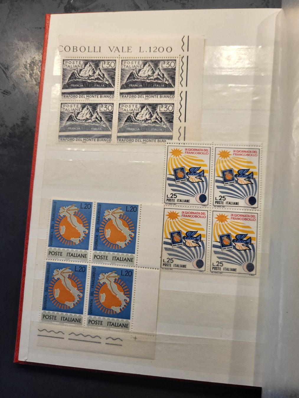 Alle Briefmarken: Sammlung Album - Italien – Gebraucht aus Rümlang von Turrin 7