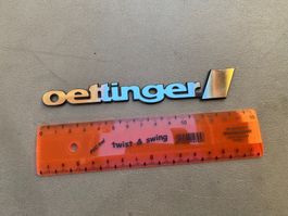 Oettinger Schriftzug Emblem Logo Chrom Neu => Tuner Audi