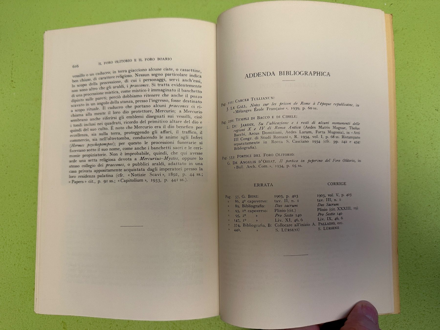 Libri: Giuseppe Lugli: Roma antica. Il centro monumentale. – Usato da Zürich venduto da allp 8