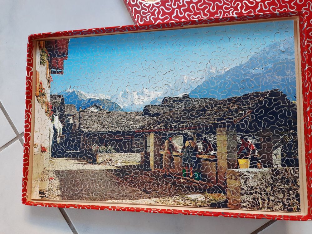 ANCIEN PUZZLE EN bois du Paquebot FRANCE de Chez les jouets Véra EUR 29