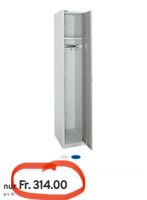 neuer Garderobenschrank 1 Abteil 35x50x195cm
