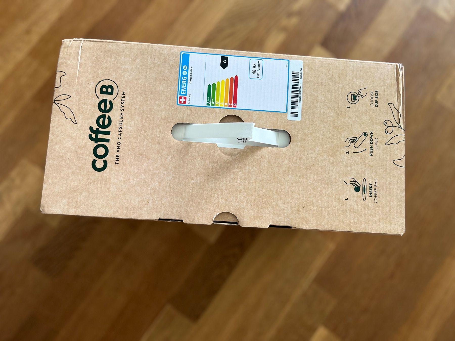 Coffee B Macchine per caffè & Macchine per espresso: Kaffeemaschine CoffeeB Horizon Grau + Kaffee – Nuovo e nell'imballaggio originale da Glattpark(Opfikon) venduto da ste_n99y 1