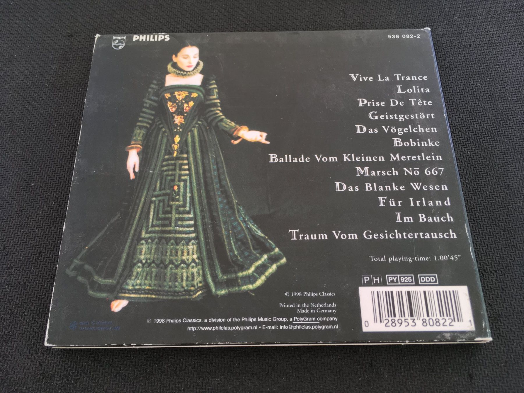 CD: Nachtmahr - Meret Becker -CD- – Usato da St.Gallen venduto da MedienJoe 2