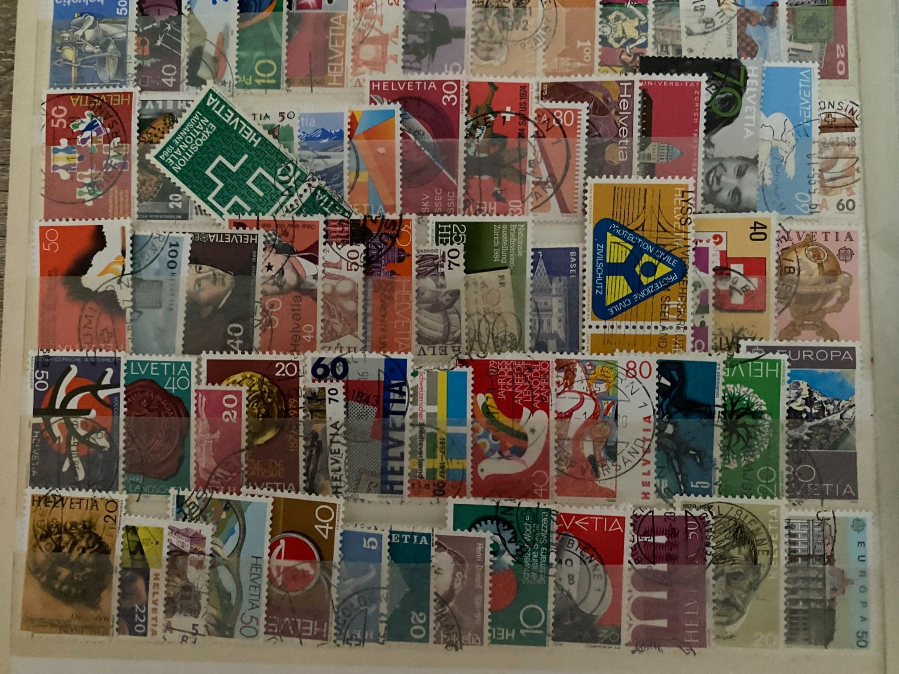 Tutti i francobolli: Schweiz diverse120 stuck – Usato da matten b. interlaken venduto da jfran17 5