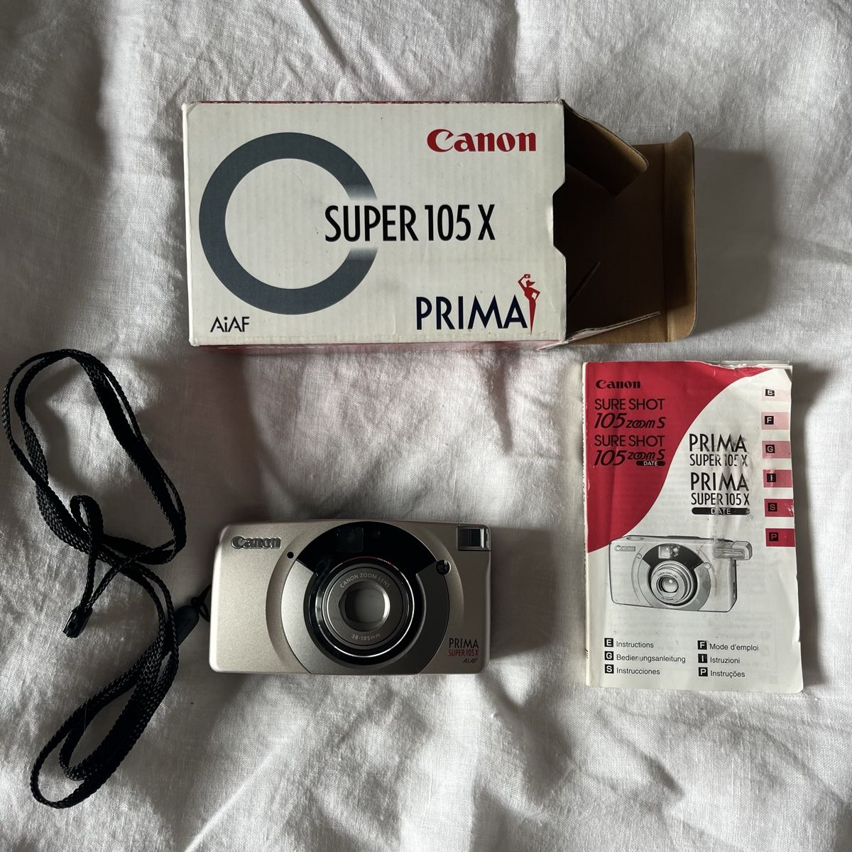 Canon Fotocamera: Canon Prima Super 105X Analog Kamera – Usato da Spiez venduto da sophiiiiemariie4 1