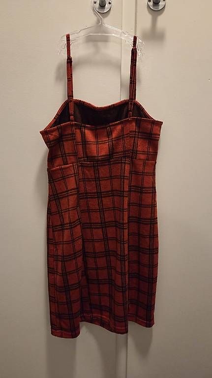 Kleider: rot schwarz kariertes Kleid, S/36 – Gebraucht aus Bern von nigq 2
