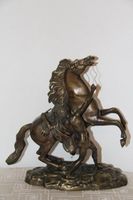 Antique sculpture en bronze .