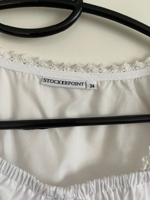 Chemisiers: Dindle Bluse weiss, Gr. 34 Marke Stockerpoint – D'occasion à Dübendorf par higgens1 1