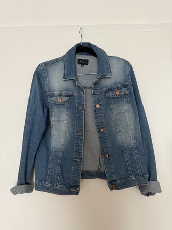 Caroll Denim Jacket - Stylish and Versatile, Size 40