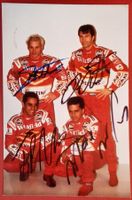 Williams Racing F1 Team Villeneuve Montoya Frentzen Autogram