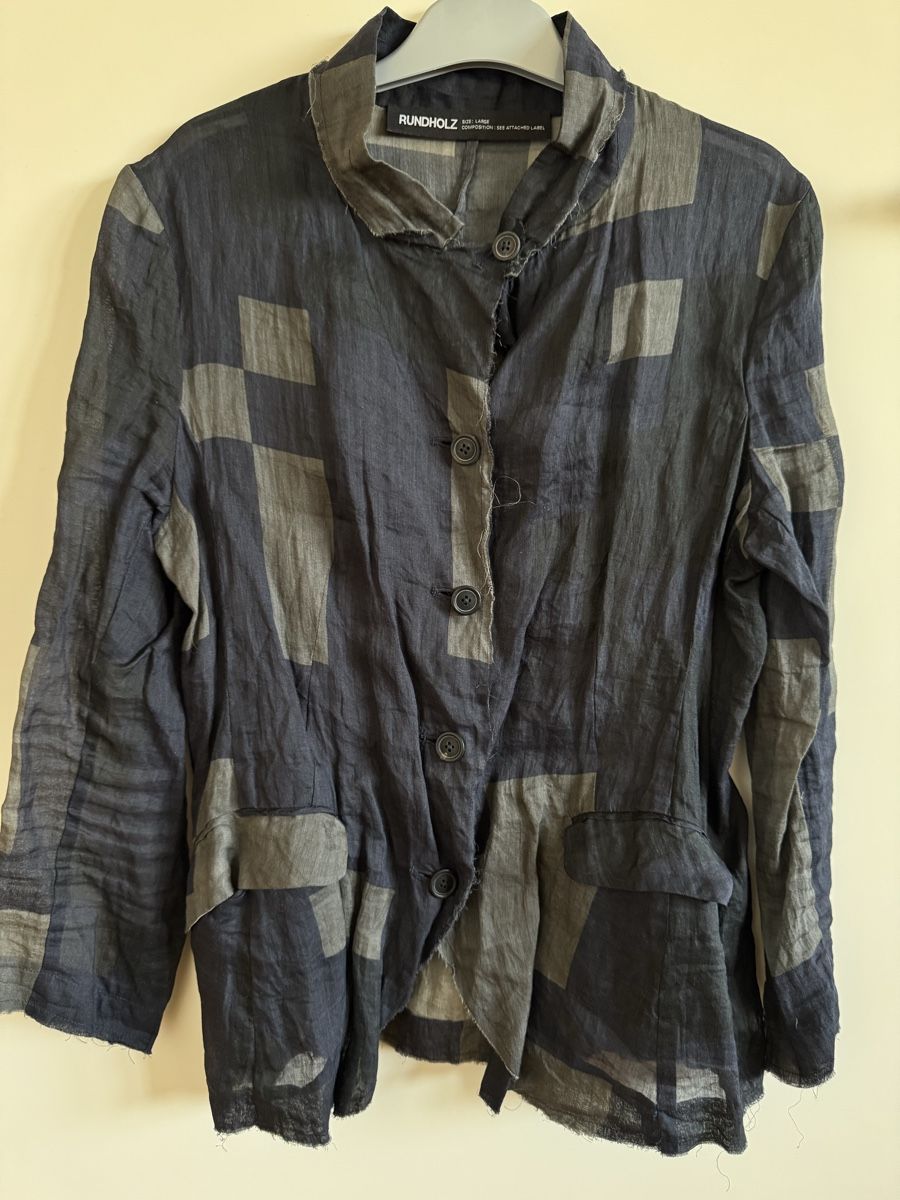 Rundholz Jacken: Veste Rundholz, Taille L, 100% Ramie – Neu (gemäss Beschreibung) aus Morges von sandy069