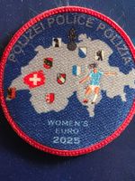 Militar Polizei Abzeichen Badge Women Euro football 2025 Kle