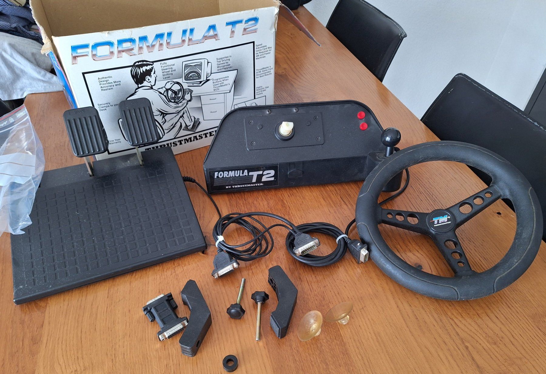 Thrustmaster Controller: Thrustmaster Formula T2 Racing Wheel für PC in OVP – Gebraucht aus Obfelden von mil_2tgr 1