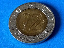 Mexico - 2 Pesos 2012