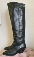 Bottes santiags noires cuir lisse T.39 Guiseppe Zanotti
