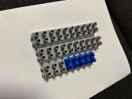 LEGO 28x Stein 1x2 mit 2 Pins (30526)