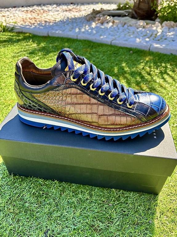 Herrenschuhe: Lorenzi Cobalto Herren Schuh - Neu! – Neu und originalverpackt aus Chur von Eyspi 1