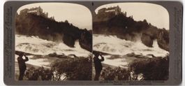 Stereo-Fotografie Laufen-Uhwiesen, Blick
