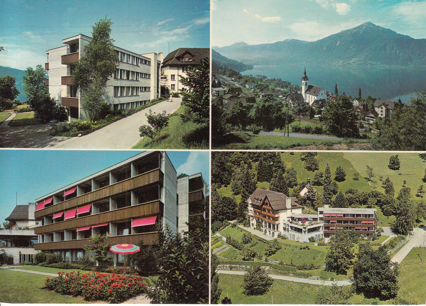 Cartoline postali: Walchwil St. Elisabeth 1977 – Usato da Bürglen TG venduto da StampGraf