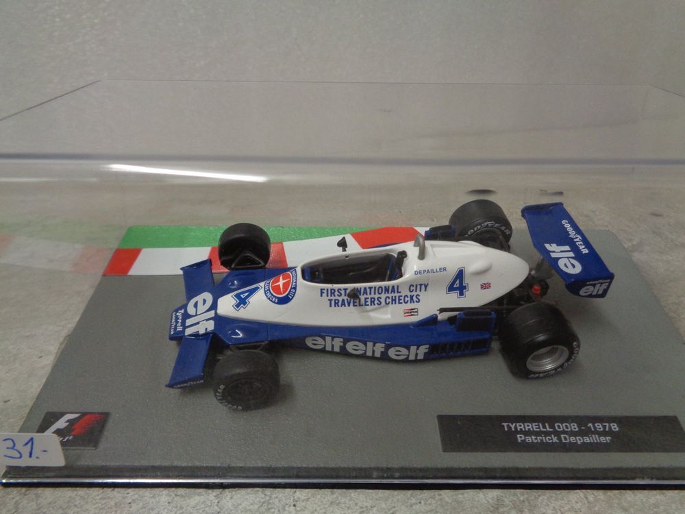 Lot De 4 F1 ELF Compétition – Renault & Ligier – Années 80 – Neuves Sous Blister