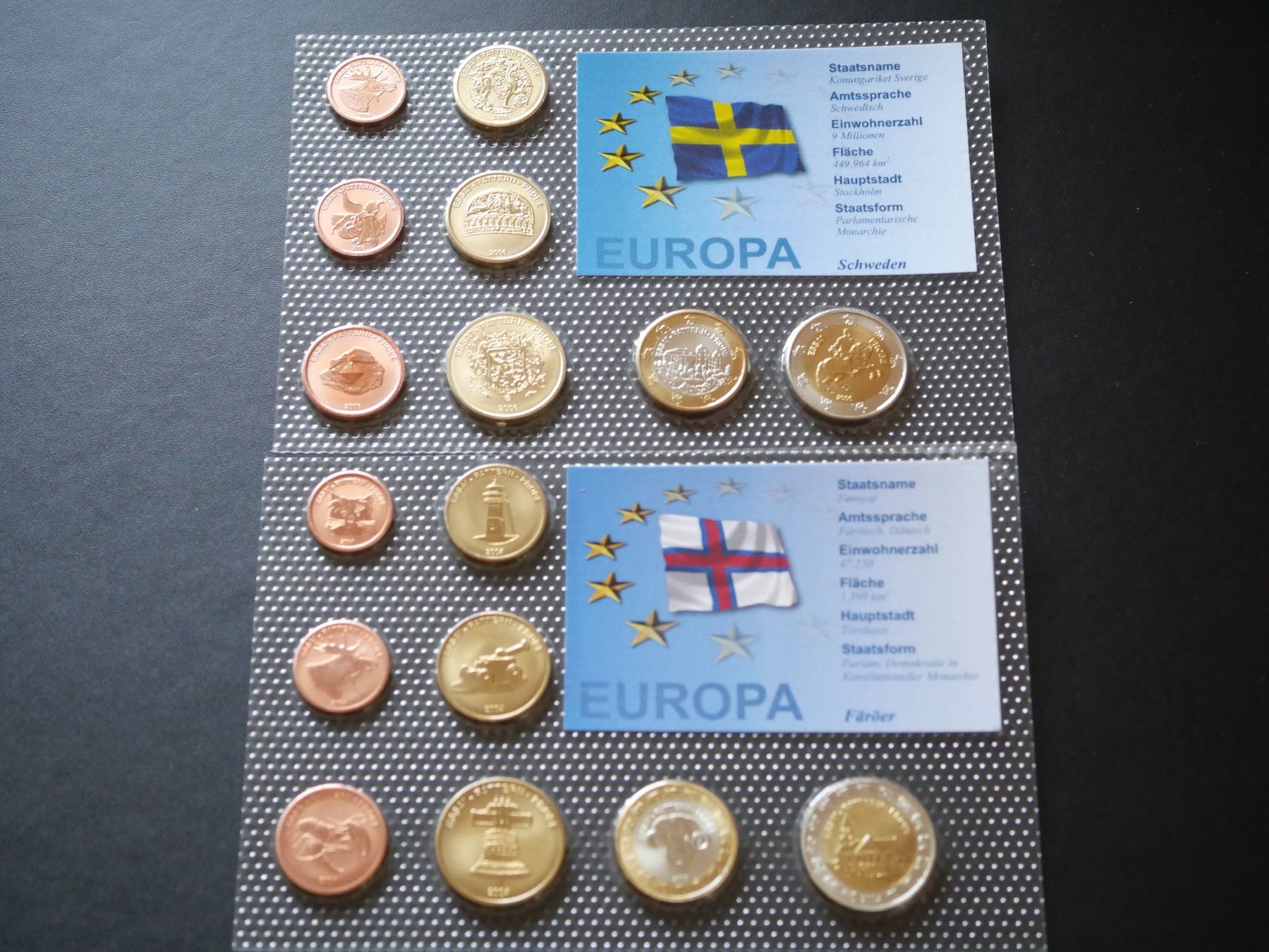 Alle Münzen: 10 x Euro Proben mit Ordner ***TOP*** 3 – Neu und originalverpackt aus Kreuzlingen von Samson01 2